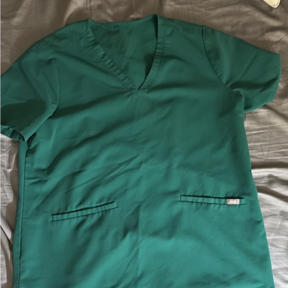 Figs Green Women's Top XL